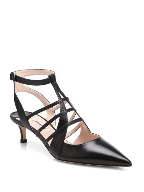 miu miu kitten heels|Women's Miu Miu Low & Kitten Heels .